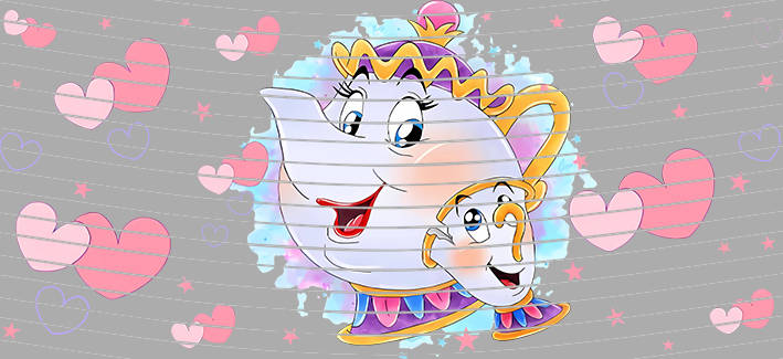 16oz Disney style-D-1745
